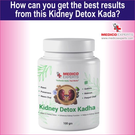 How can you get the best results from this kidney detox kadha