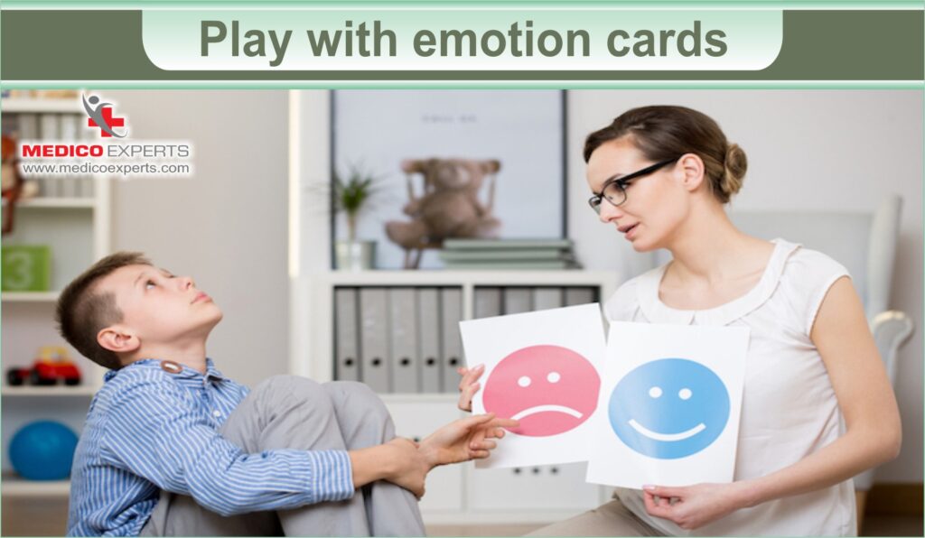 Play with emotion cards