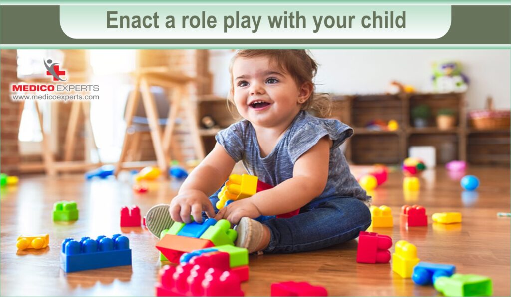 Enact a role play with your child