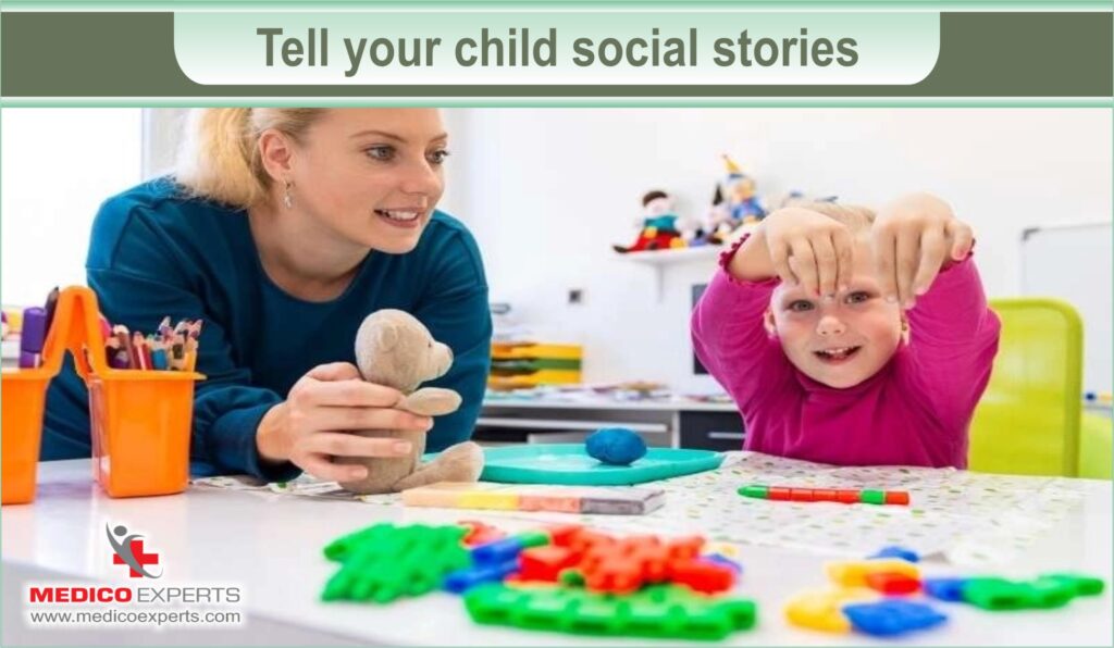 Tell your child social stories