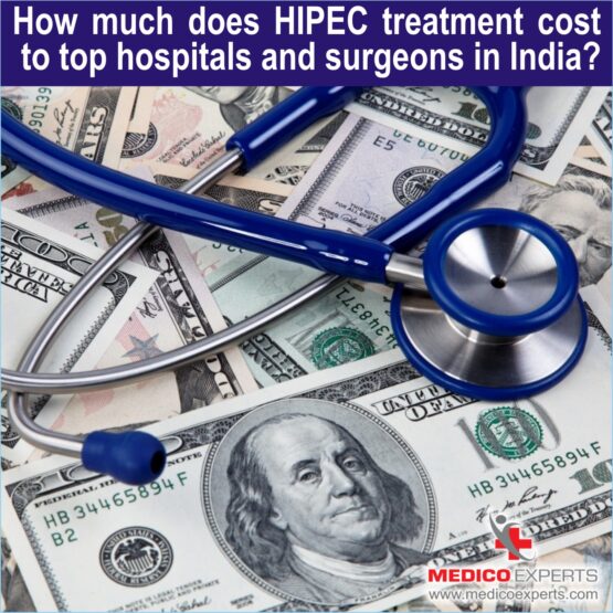 How much does HIPEC treatment cost to top hospitals and surgeons in India?