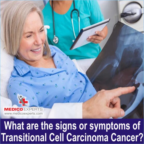 What are the signs or symptoms of Transitional Cell Carcinoma Cancer?